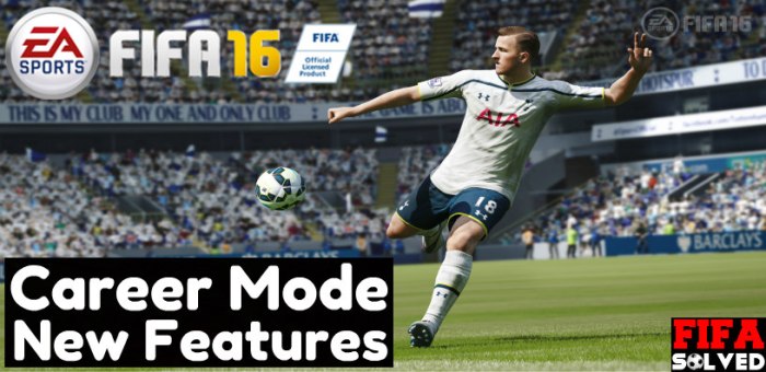 FIFA 16 Career Mode New Features