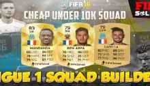 FIFA 16 Cheap U10K Ligue 1 Squad Builder OP